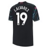 Maillot de Supporter Manchester City J. Alvarez 19 Troisième 2023-24 Pour Enfant